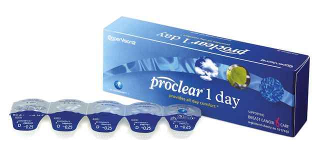 proclear 1 day kontaktlencse