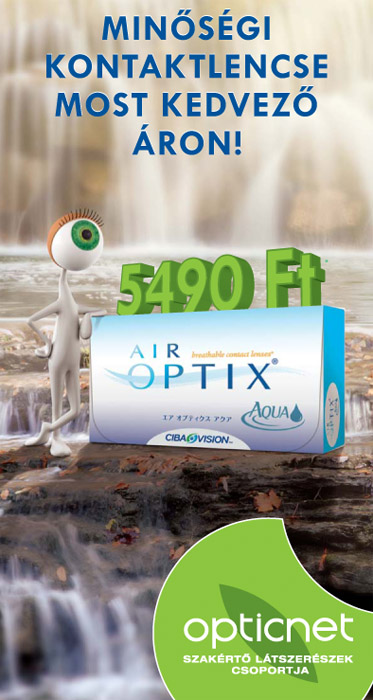 Air Optix Aqua havi kontaktlencse akció