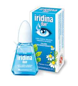 Iridina due szemcsepp a vörös szemekre