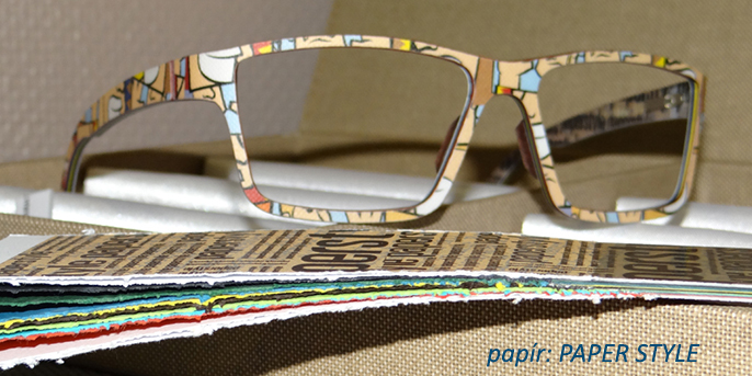papír szemüvegkeret Paper Style